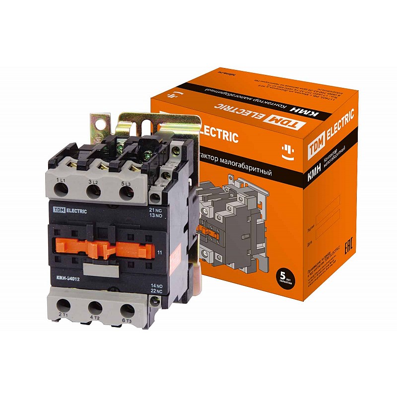 Контактор без оболоч. КМН-35012-50А-400В TDM