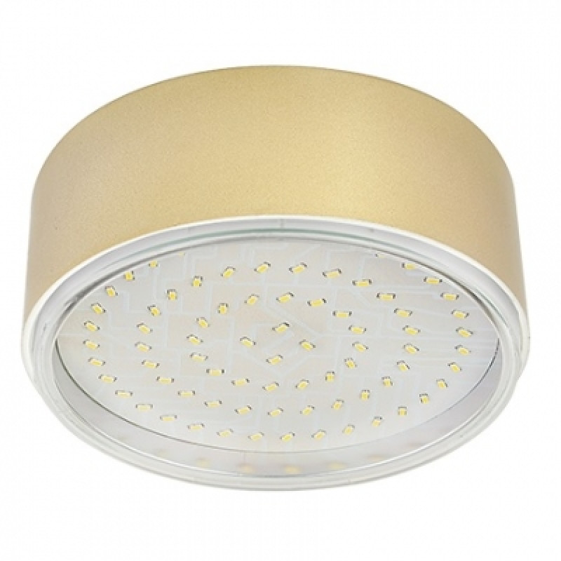 Ecola Золото  GX70 220V Свет-к наклад. 42*120